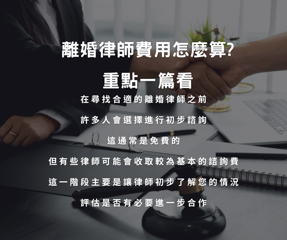 初步諮詢費用